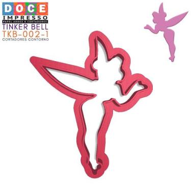 Imagem de Cortador Pasta Americana e Biscoito Festa Infantil Fada Sininho Tinker