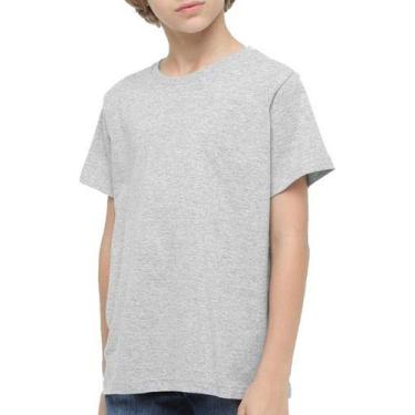 Imagem de Roupa De Criança Infantil Menina Menino Básica Lisa Camiseta - Vesttua