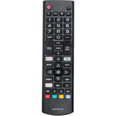 Imagem de AKB75675304 Controle remoto de substituição adequado para LG Smart TV HDTV 43UM6900PUA 49UM6900PUA 55UM6900PUA 65UM6900PUA 43UM7100PUA 49UM7100PUA 60UM7100DUA 70UM70UM700DUA 70UM700PUA 7170DUDU. A