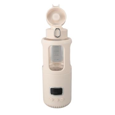 Imagem de Aquecedor de Mamadeira Portátil, Aquecedor de Mamadeira Com Temperatura Ajustável, 18000mAh USB Recarregável, Aquecedor de Viagem de Grande Capacidade de 350ML