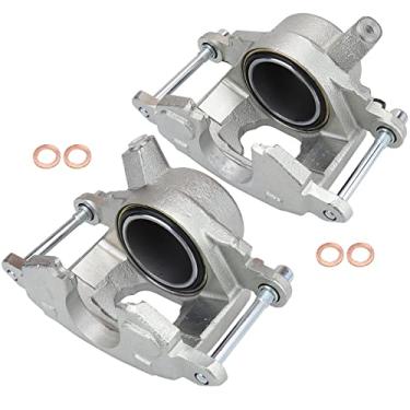 Imagem de DRIVESTAR Pinças de freio dianteiras 184051 184052 para Chevy Bel Air 1969 1970, Chevy Biscayne, Chevy Brookwood, Chevy Caprice, Chevy Impala, Chevy Kingswood, Chevy Townsman, Par dianteiro de pinças