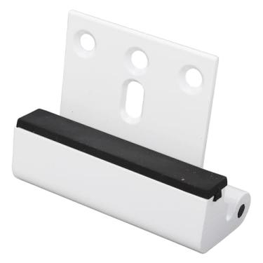 Imagem de Fechadura de Segurança Doméstica, Força de 800 Libras para Evitar Entrada Não Autorizada, Fechadura de Reforço de Porta de Liga de Alumínio para Quarto (Branco)