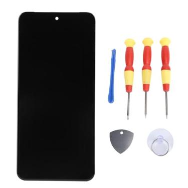 Imagem de Substituição de Tela AMOLED para Pixel 8 5G, Kit de Substituição de Tela de 6,2 Conjunto de Tela Digitalizadora de Toque Com Moldura de Impressão Digital e Ferramentas de Reparo