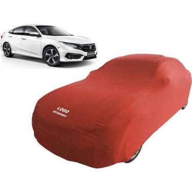 Imagem de Capa De Tecido Para Proteger Carro Honda Civic G10 - Mz, Vermelho