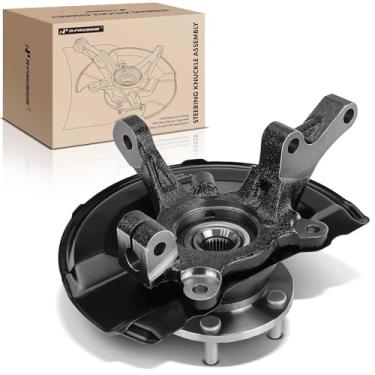 Imagem de A-Premium Conjunto de junta de direção dianteira e cubo de rolamento de roda compatível com Mitsubishi Outlander 2007-2018, Outlander Sport 2011-2017, lado esquerdo do motorista