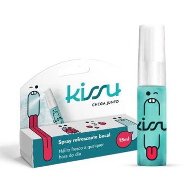Imagem de Spray Bucal Kissu - Hálito Refrescante, Portátil, Efeito Geladinho, At