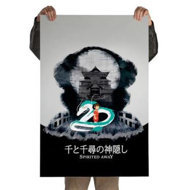 Imagem de Pôster Autoadesivo A Viagem de Chihiro 60x90cm - Studio Ghibli, Anime Clássico