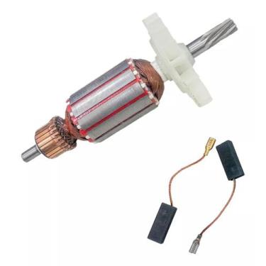 Imagem de Induzido + E. Carvão P/ Martelete Bosch 11253 Gbh2-26 110v - Bolte