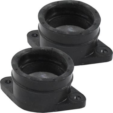 Imagem de Kit 2 coletores de admissão CB400 1980 a 1983 CB450 CBR450 1984 a 1994