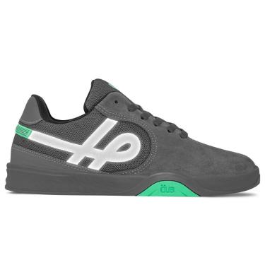 Imagem de Tênis Öus Imigrante Unissex Camurça Chumbo Menta Essencial |-Unissex