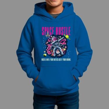 Imagem de Moletom Canguru Infanto Juvenil Streetwear Casual Inverno Blusa De Fri