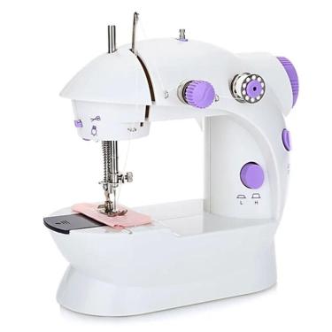 Imagem de Mini Máquina De Costura Reta Portátil Elétrica
