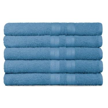 Imagem de Kit 5 Toalhas de Banho Pet Shop 100% Algodão Enxuta Caricinha - Centra