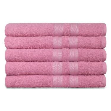 Imagem de Kit 5 Toalhas de Banho Pet Shop 100% Algodão Enxuta Caricinha - Centra