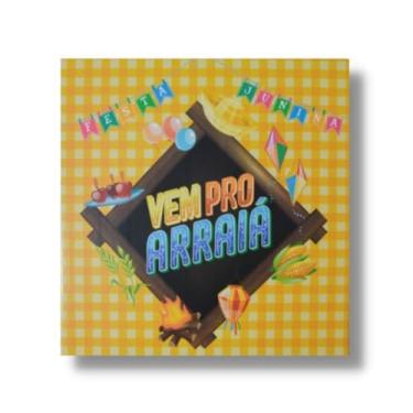 Imagem de TAMAROZZI, Embalagem Festa Junina Doce Salgado Esfiha 35x35x6 Com 25un