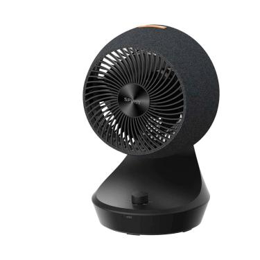 Imagem de Circulador de Ar Spirit Orbit 20cm com 3 Velocidades e Múltiplas Inclinações – Preto Carvão
