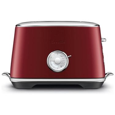 Imagem de Torradeira Elétrica 2 Fatias com 6 Níveis de Tostagem, 110V 1000W, Breville, Vermelha