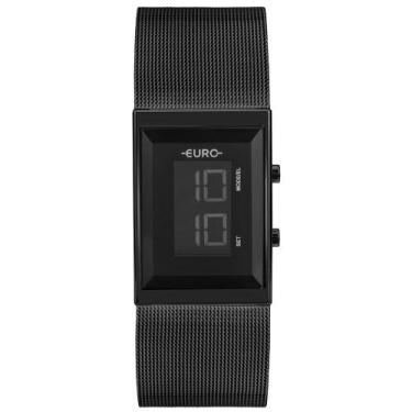 Imagem de Relógio Euro Feminino Fashion Fit Glam Preto - EUBJF313AC/4P