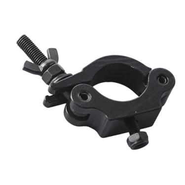 Imagem de YIJU Grampo de Gancho para Lâmpadas de Palco de Alta Resistência, Grampo de Luz de DJ, Grampo de Acoplador de Treliça de Alumínio, Grampo para Iluminação D, Largura Preta 3cm