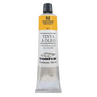 Imagem de Tinta a Óleo Corfix 190 ml Gr-I Avulso AMARELO INDIANO 052