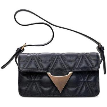 Imagem de Bolsa Pequena Shoulder Carrano Maxi Icon Couro 800824 ORIGINAL-Feminino