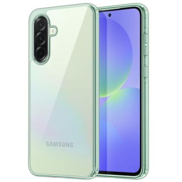 Imagem de JETech Capa para Samsung Galaxy A36 5G, Case Estojo Protetora à Prova de Choque Não Amarela para Telefone, Capinha Parte Traseira do PC Rígida Anti-Riscos (Lima)