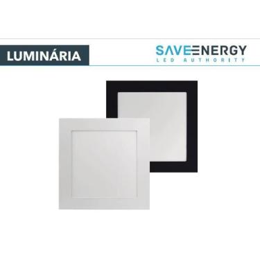 Imagem de Luminaria Plafon 40X40 36W Led Sobrepor Branco Neutro - Save Energy