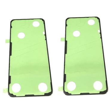 Imagem de 2 peças - Tampa traseira da porta da bateria cola adesiva dupla face fita traseira adesivo substituição para Samsung Galaxy S25+ 5G SM-S936