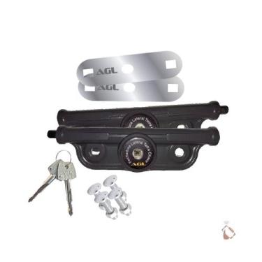 Imagem de Fechadura lateral tetra chave agl preta