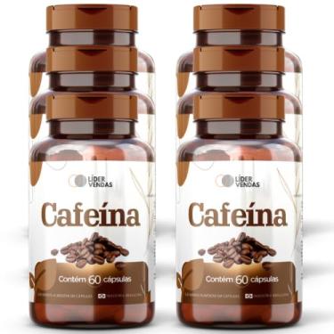 Imagem de Cafeína - 1g com 60 cápulas - 6 potes