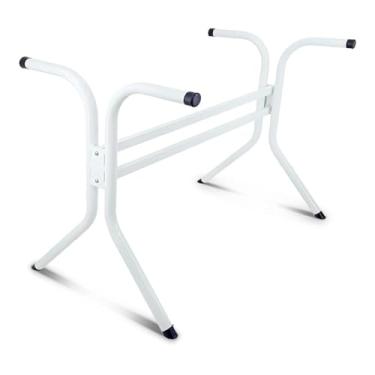 Imagem de Base de Mesa Nápoles para Tampo Retangular de até 1,40m x 0,80 - branco