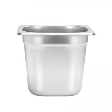 Imagem de Kit 10 Cubas Gastronomica Inox Gn 1/6X150mm (176X162mm)