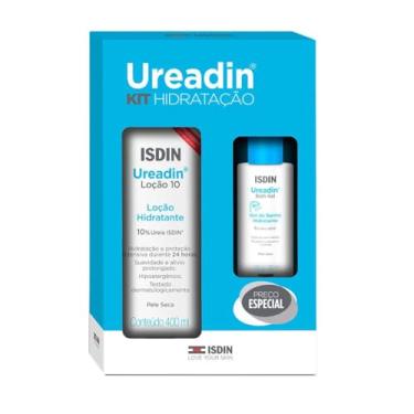 Imagem de Kit Loção Hidratante Corporal Isdin Ureadin 10% Ureia 400ml + Gel de Banho Hidratante 100ml