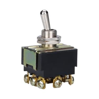 Imagem de Chave 14303 Interruptor Alavanca Tripolar Reversora 15A 3 Posições Fixa Margirius