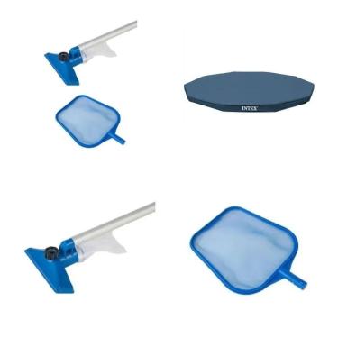 Imagem de Kit Com Capa 366 Cm Estrutural E Kit Limpeza Intex