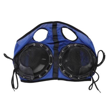 Imagem de Máscara de Mosca Grande Espaço para Os Olhos Ajuste a Cobertura Dos Olhos Goggles Blinders Com Alta Malha Elástica para Proteção de Poeira e Suprimentos de Chicote de Desempenho