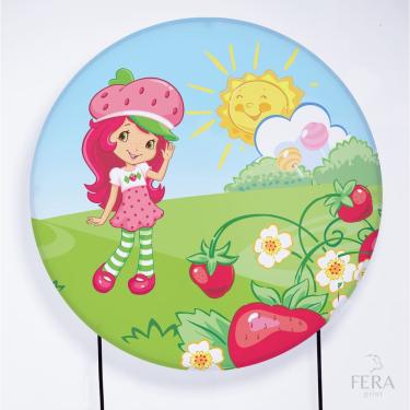 Imagem de Painel Decorativo para Festa 1,80x1,80 metros Vesti Fácil com Elástico Moranguinho - Fera Print