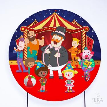 Imagem de Painel Decorativo para Festa 1,80x1,80 metros Vesti Fácil com Elástico Mundo Bita - Fera Print