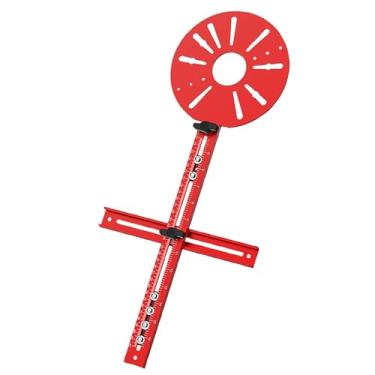 Imagem de ＡＷＨＡＯ Suporte de fresagem de fresagem de ranhuras, cortador circular, gabarito, máquina de corte multifuncional fácil de usar, placa de dobra