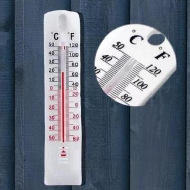 Imagem de Termômetro parede Plástico Quarto Casa Sauna Graus - good home