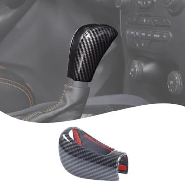 Imagem de Capa de cabeça do botão de mudança de marchas do carro compatível com Ford Everest/Ranger T6/T7 2015-2018 Tampa de cabeça do botão de mudança de marchas, capa protetora de engrenagem de carro