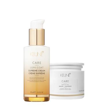 Imagem de Kit Keune Care Satin Oil Máscara e Lumi Coat Supreme Cream (2 produtos)