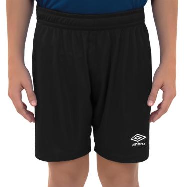 Imagem de Calção Umbro Legacy Juvenil Preto