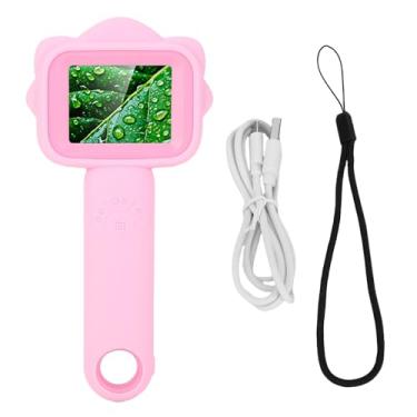 Imagem de FTVOGUE Bolso Handheld Microscópio Digital Com Luzes LED Brinquedos para Crianças Estudantes