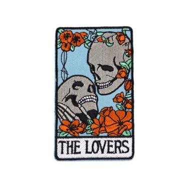 Imagem de Ruoming Ruoming 1 peça de adesivos decorativos para cartas de tarô, design místico bordado, sol e lua, apliques costurados DIY para roupas e acessórios (Tarot5)