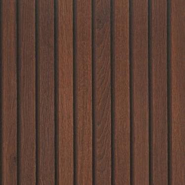 Imagem de VEELIKE Papel de parede de ripas de madeira nogueira descasque e cole papel de contato de madeira escura à prova d'água para paredes 40 cm x 30 cm autoadesivo removível de madeira sintética painel de