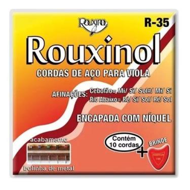 Imagem de Encordoamento Para Viola 10 Cordas Rouxinol 011 R35