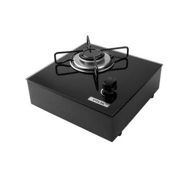 Imagem de Fogão de Mesa a Gás Stelar Euro 1 Boca Preto