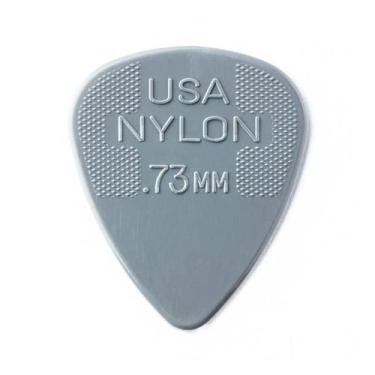 Imagem de Palheta Nylon Standard 0,73mm Cinza Pct C/6 44r.73 Dunlop (1981) F108
