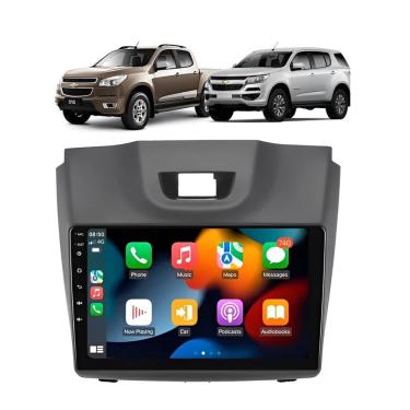 Imagem de Kit Multimídia S10 TrailBlazer ls 2012 / 2016 9 Pol Android Carplay 2/64GB - adak 2964-G2